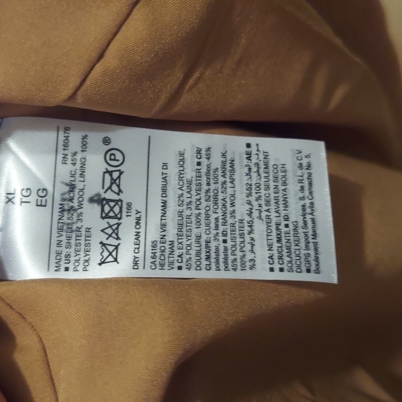 Wool Coat - XL - Picture 6 of 7